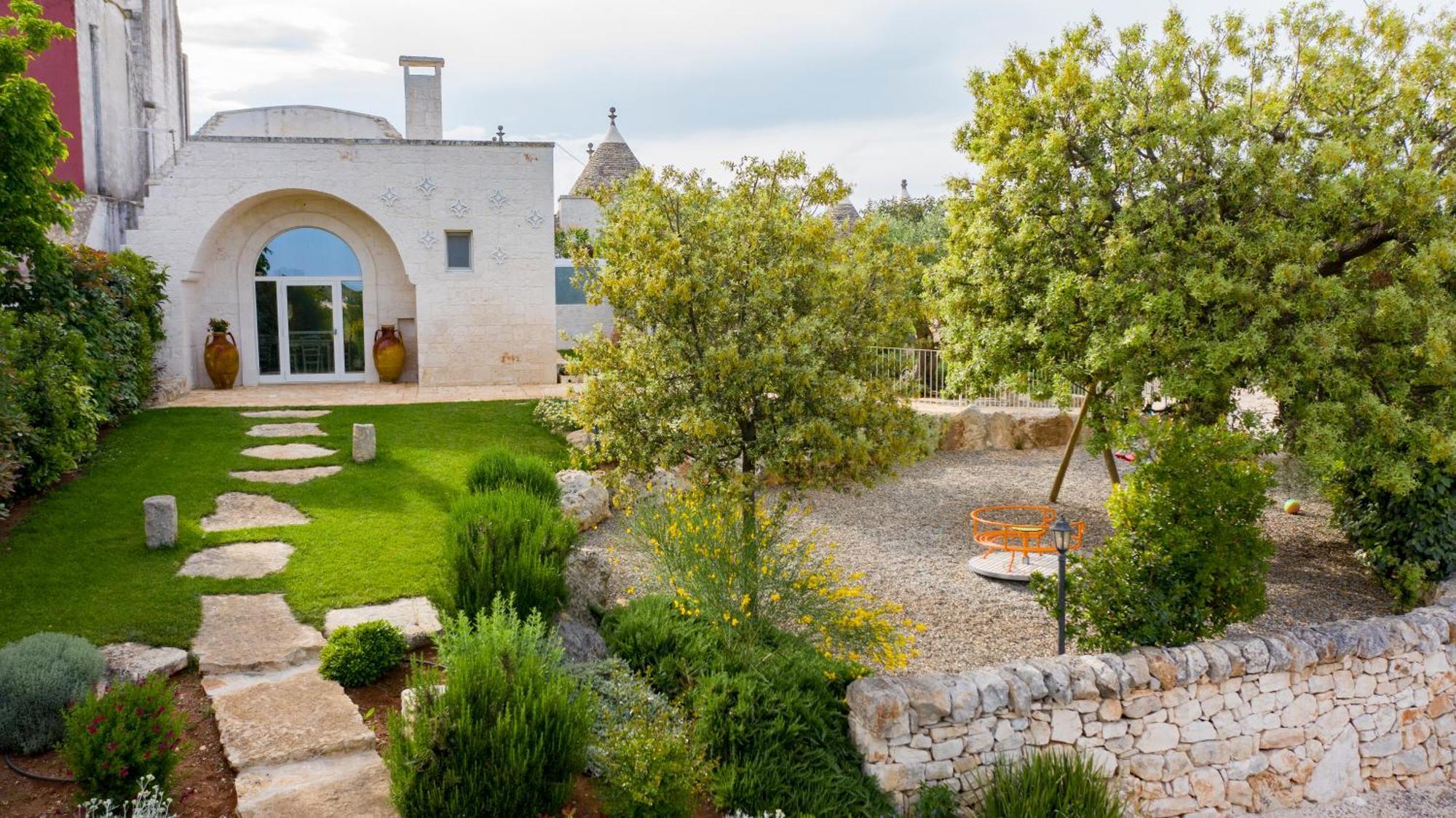 ロコロトンド Trulli Arco Anticoヴィラ エクステリア 写真