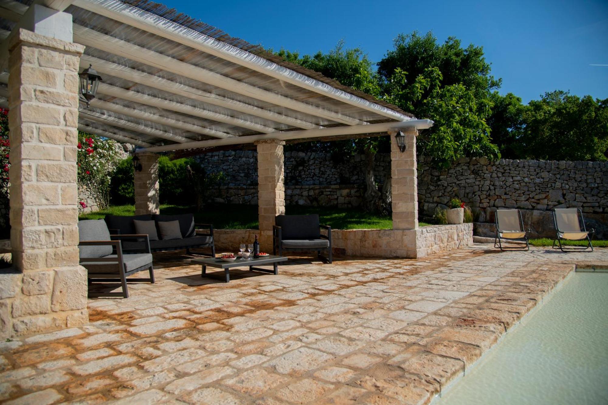 ロコロトンド Trulli Arco Anticoヴィラ エクステリア 写真