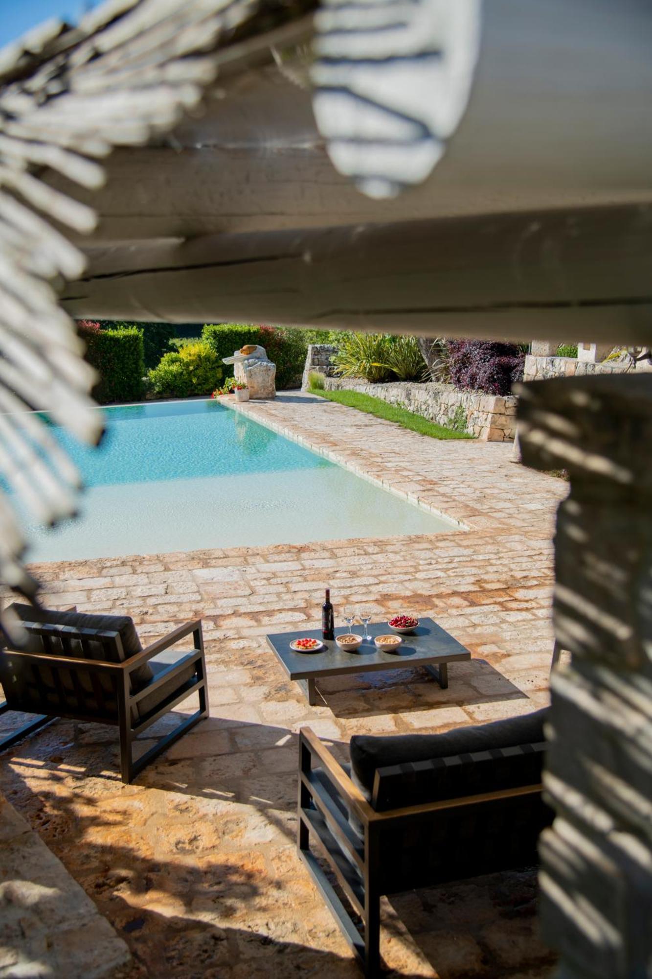 ロコロトンド Trulli Arco Anticoヴィラ エクステリア 写真