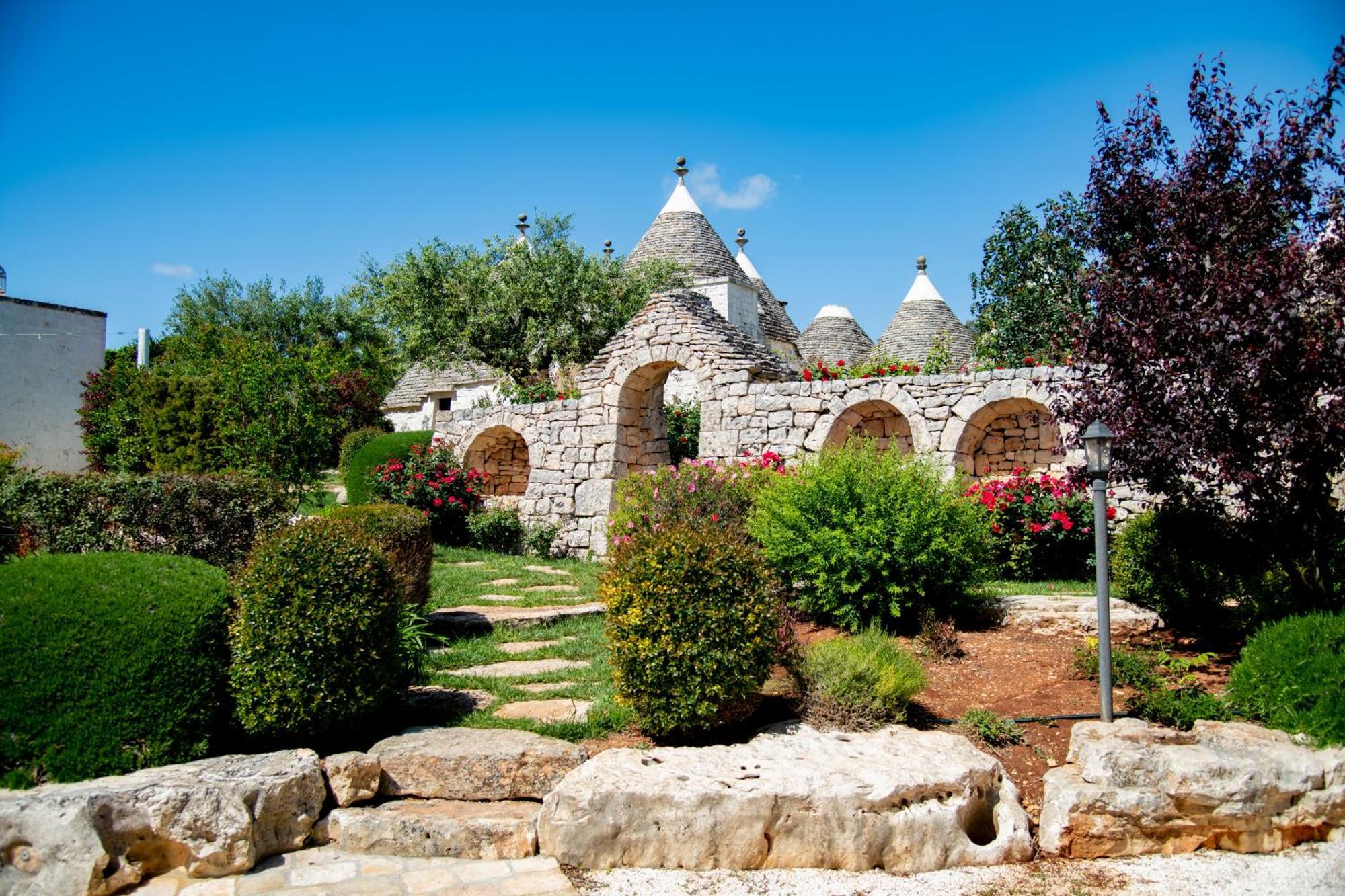 ロコロトンド Trulli Arco Anticoヴィラ エクステリア 写真