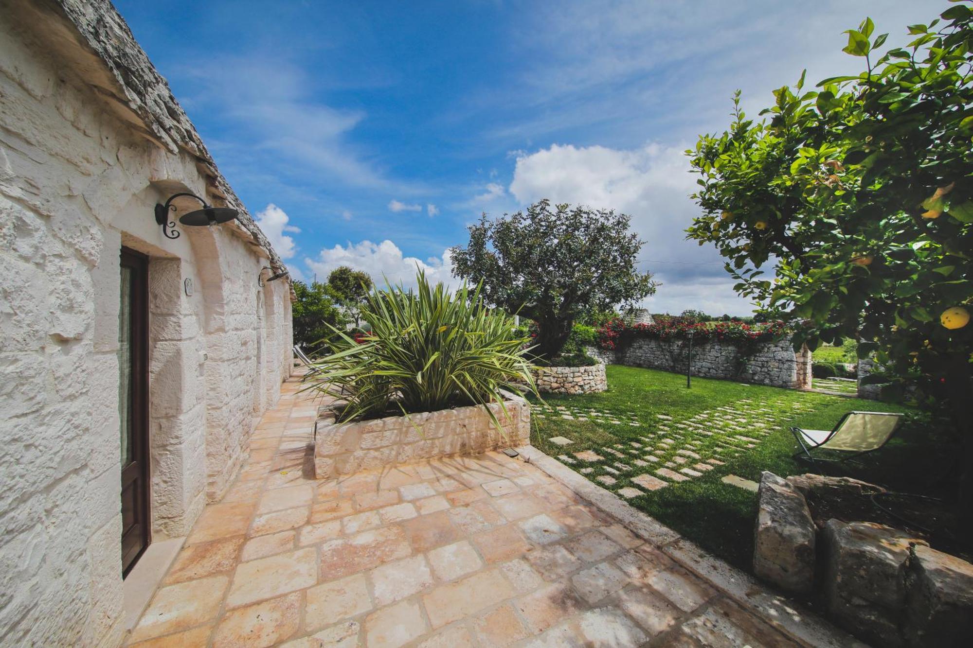 ロコロトンド Trulli Arco Anticoヴィラ エクステリア 写真